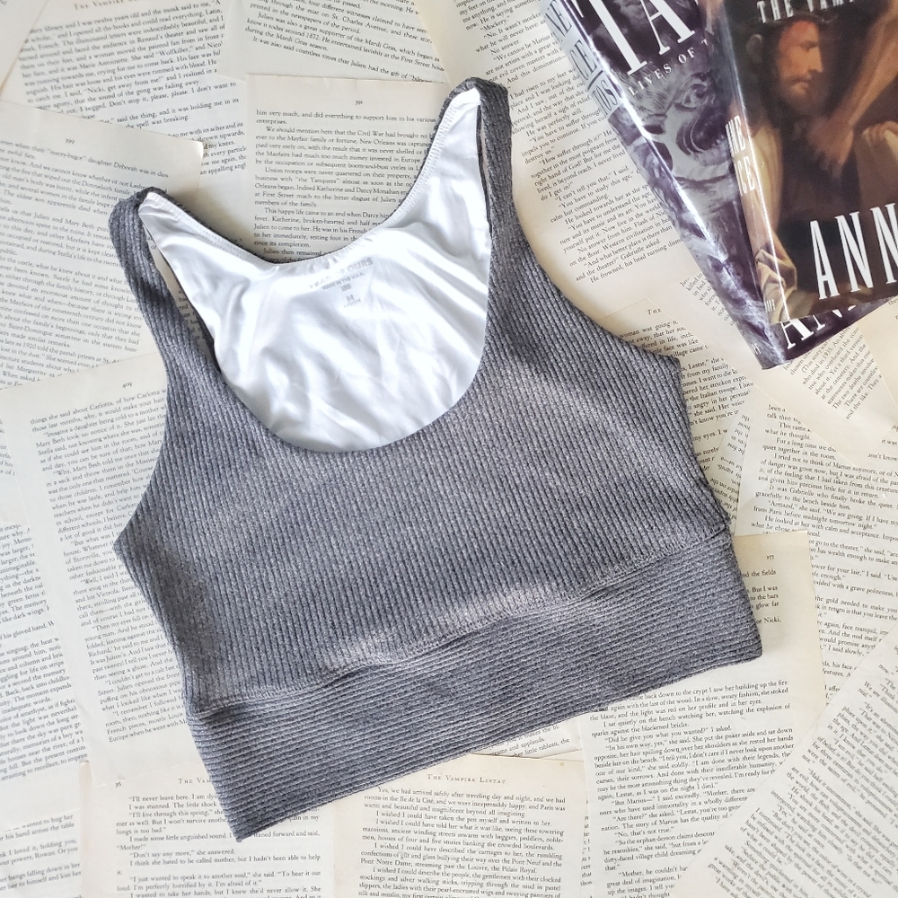 NWOT YEAR OF OURS Ribbed Gym Bra